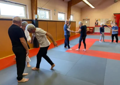 Pratique de l'Aïkido Santé Senior souple sans douleur