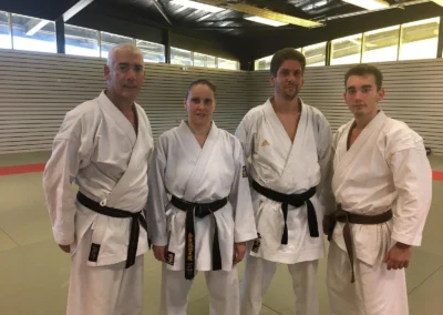 Stage organisé par Bernard Bilicki, 9e Dan de Karaté