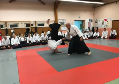 Stage de ligue organisé au dojo de Valentigney en Aïkido.
